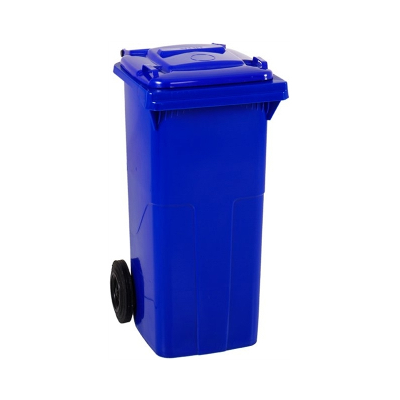 120 l Mavi Plastik Çöp Konteyneri